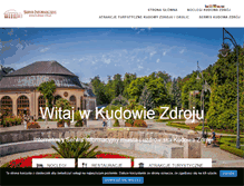 Tablet Screenshot of kudowa-info.pl